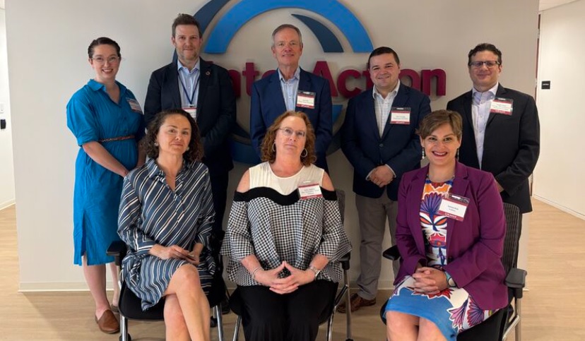 Speakers at the Beyond Grants convening at InterAction headquarters